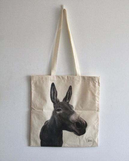 Dexter Donkey Tote Bag image 0