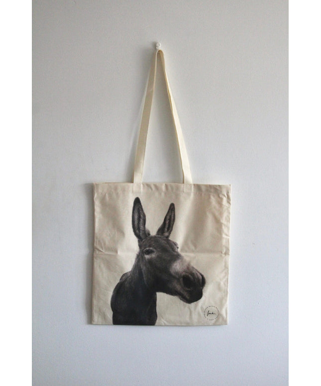 Dexter Donkey Tote Bag image 0