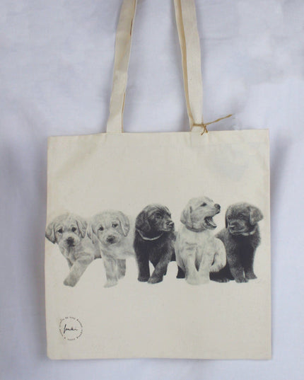 Puppies Tote Bag image 0