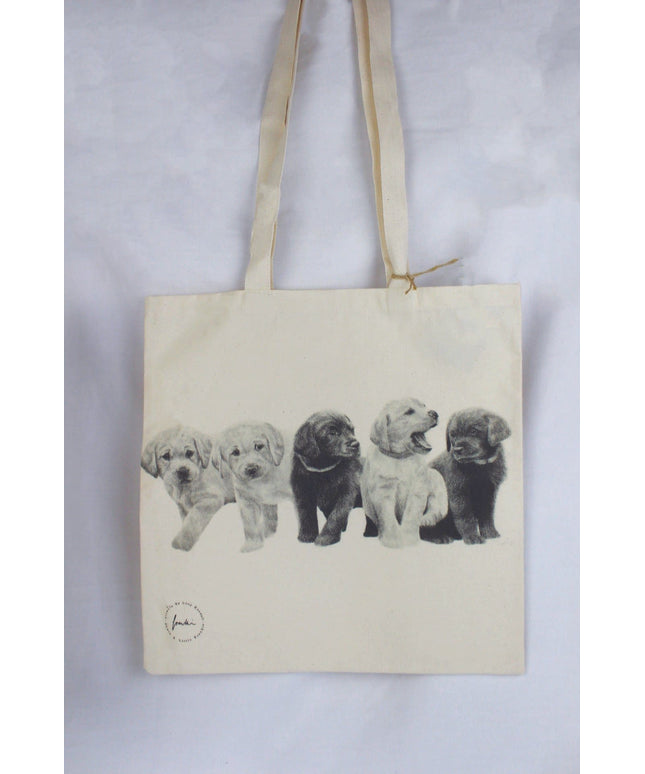Puppies Tote Bag image 0