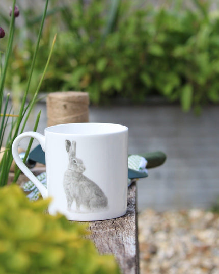 Moe Hare Fine Bone China Mug image 4