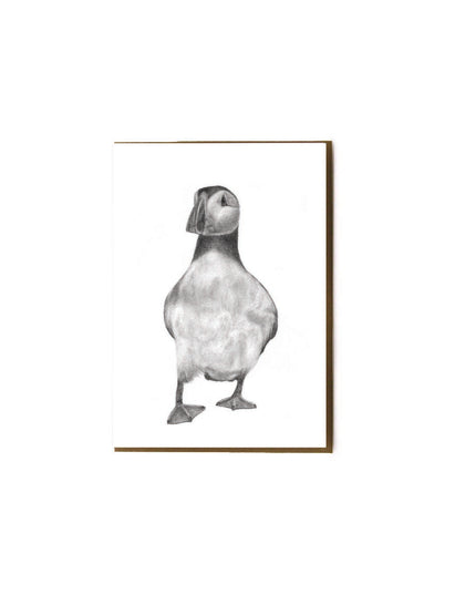 Pebbles Puffin Greeting Card image 0