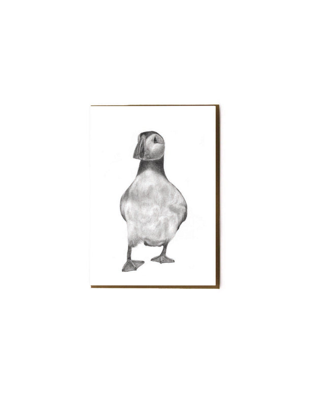 Pebbles Puffin Greeting Card image 0