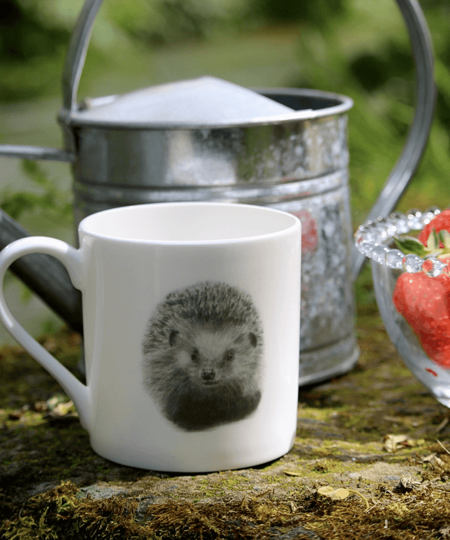 Heather Hedgehog Fine Bone China Mug image 1