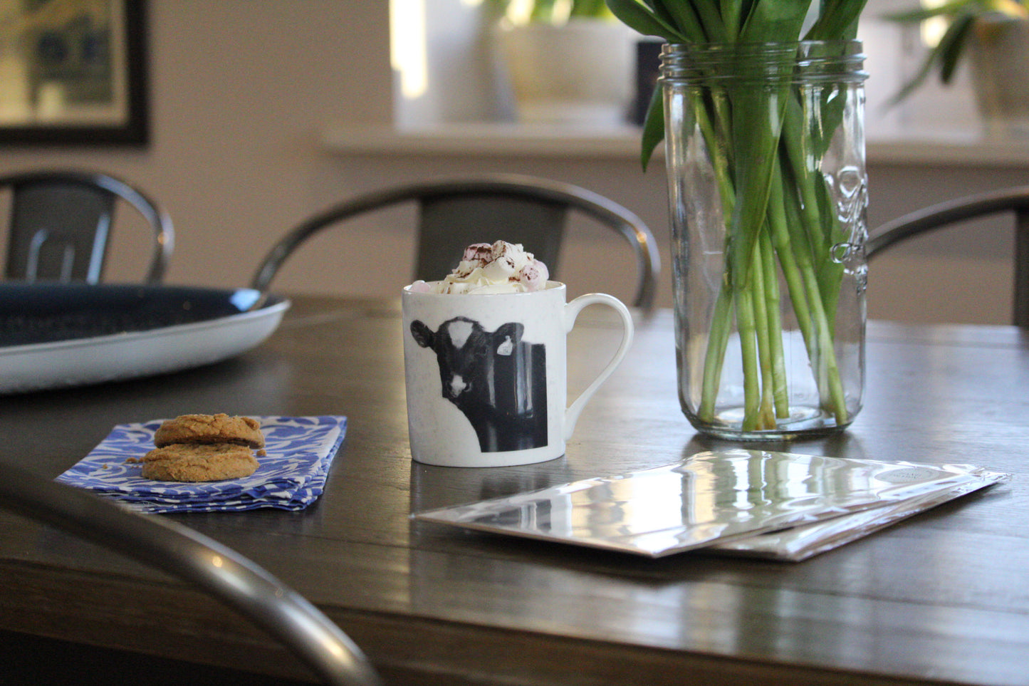 Cow Fine Bone China Mug