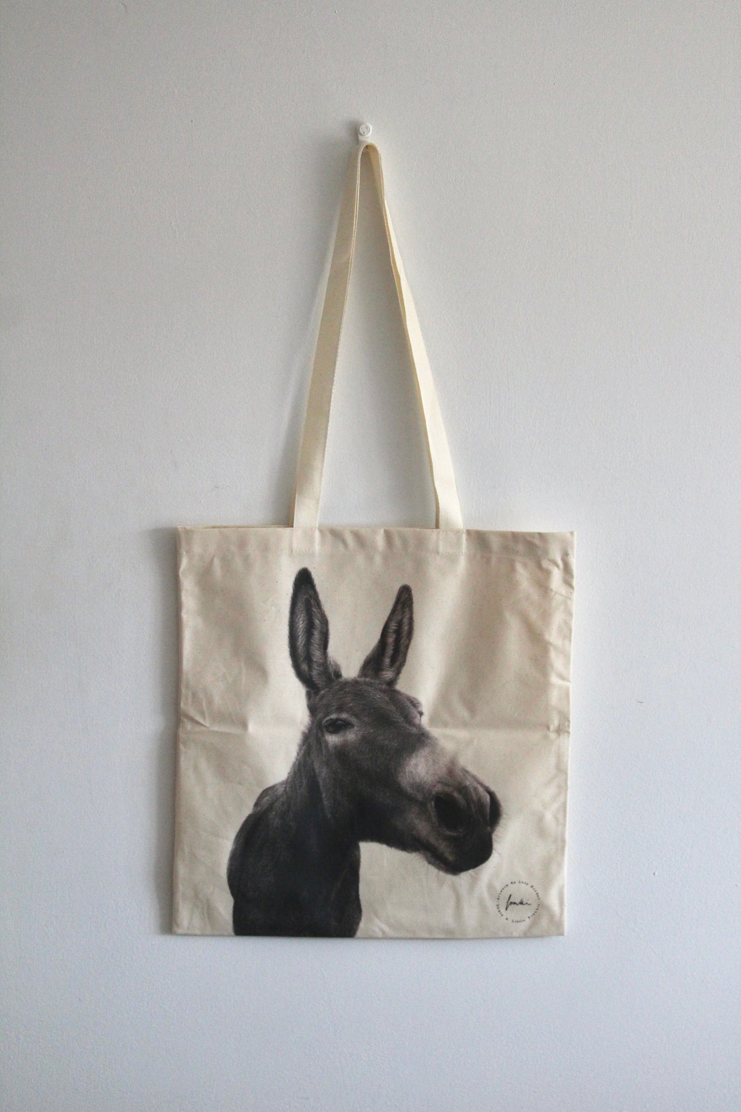 Dexter Donkey Tote Bag