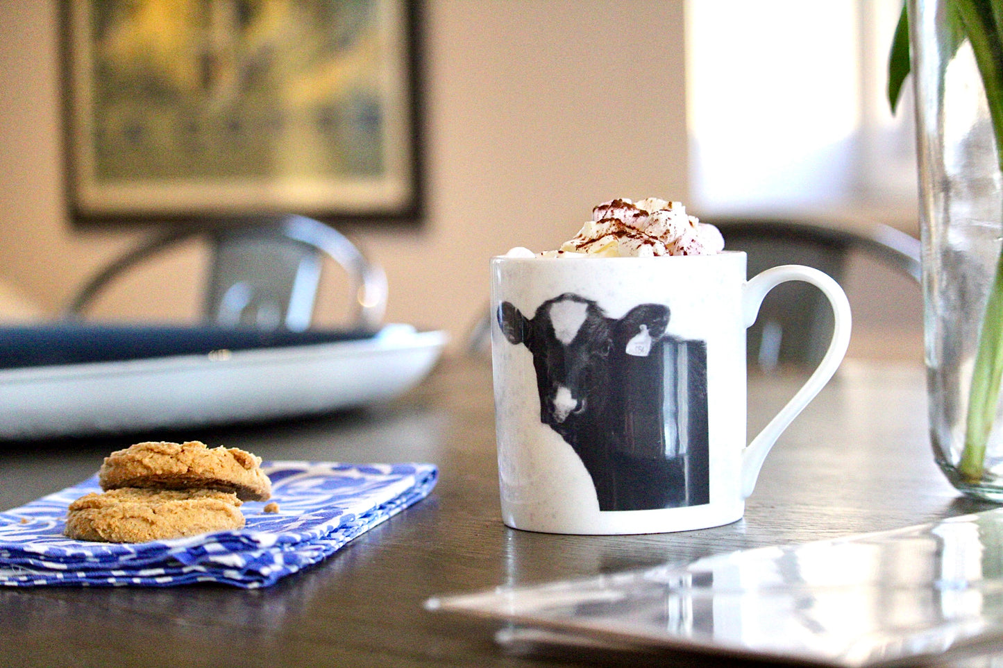 Cow Fine Bone China Mug