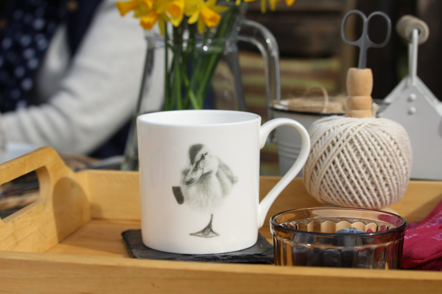 Dottie Duckling Fine Bone China Mug