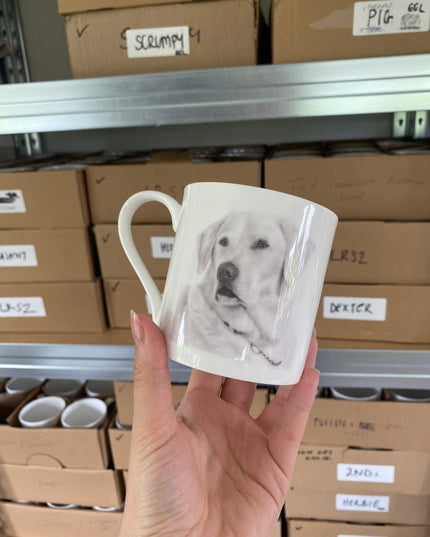 Scrumpy Labrador Mug (New Version)