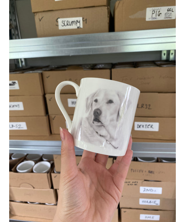 Scrumpy Labrador Mug (New Version)