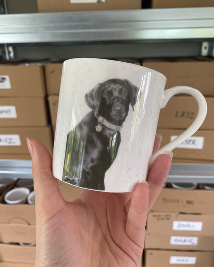 Darcy Black Labrador Mug