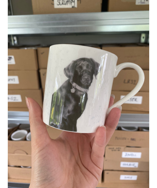 Darcy Black Labrador Mug