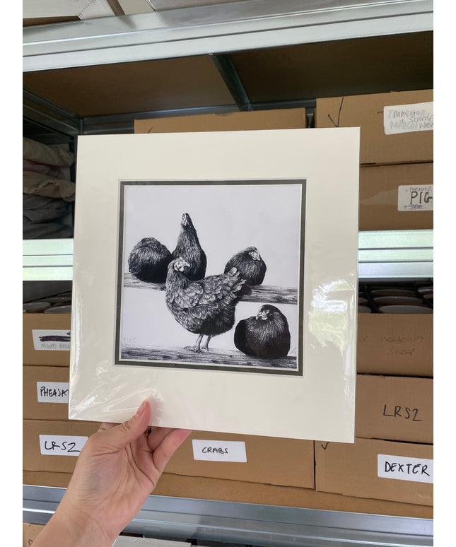 Chicken House Limited Edition Print