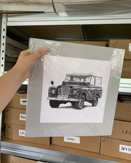 Land Rover Limited Edition Print