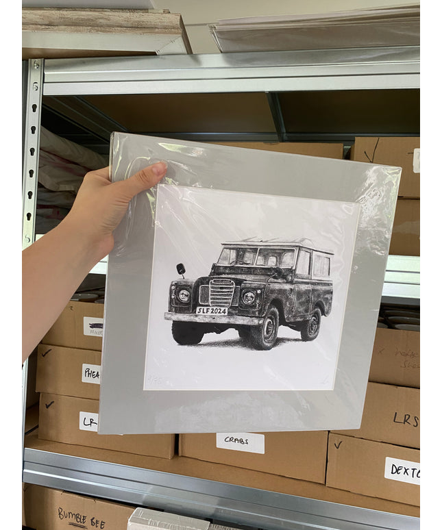 Land Rover Limited Edition Print