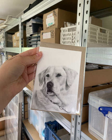 Scrumpy Labrador Card (NV)