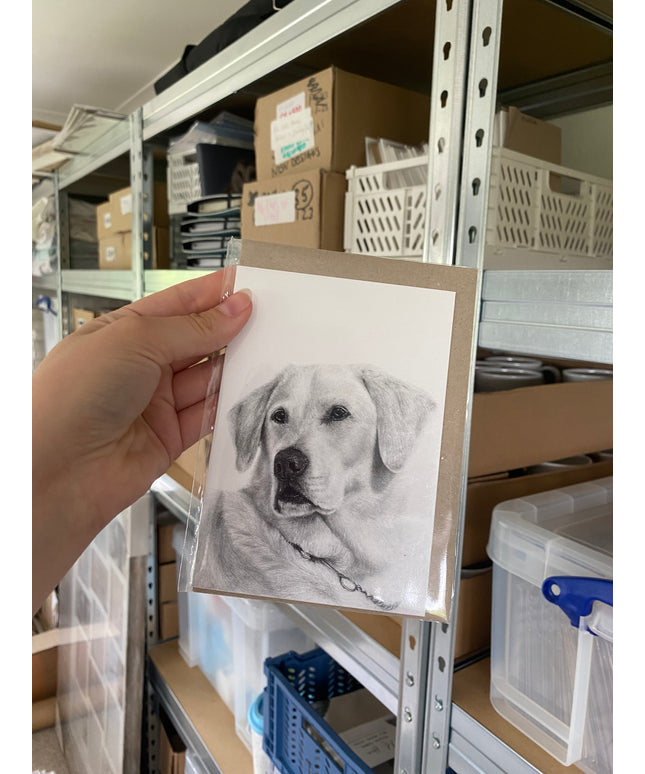 Scrumpy Labrador Card (NV)