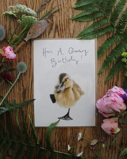 Duck Birthday Card