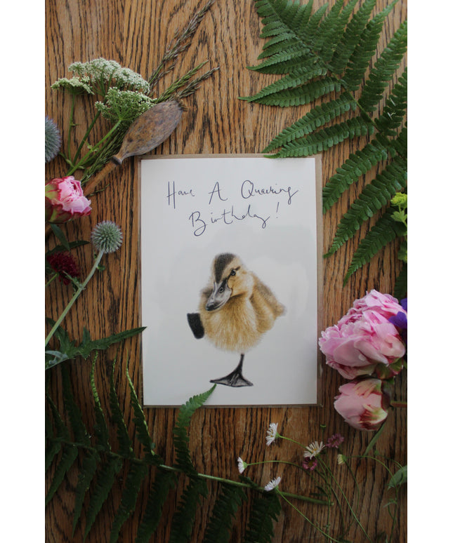 Duck Birthday Card