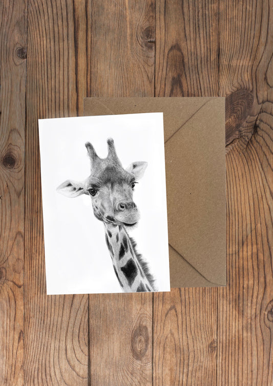 Frankie Giraffe Greeting Card