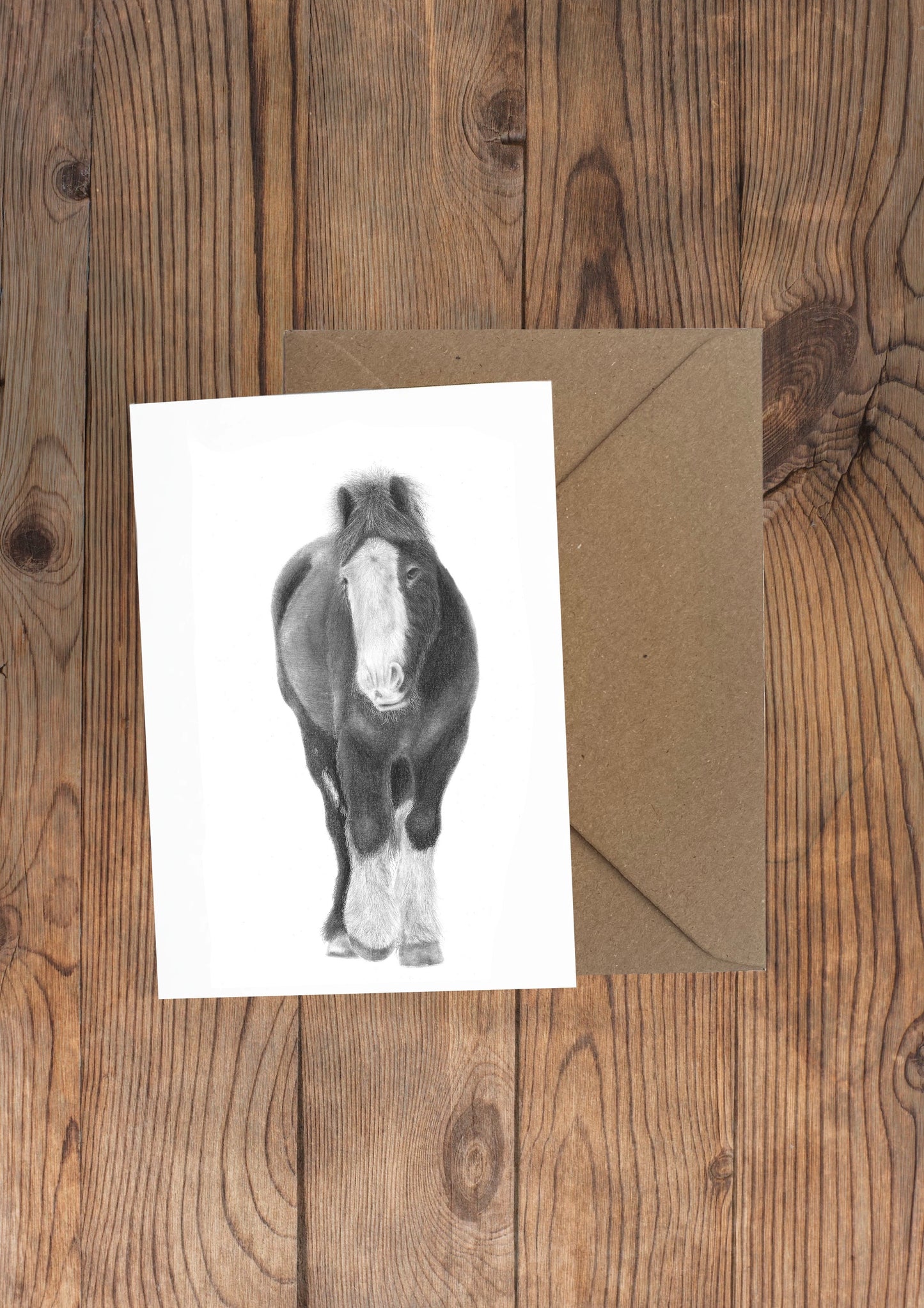 Herbie Horse Greeting Card