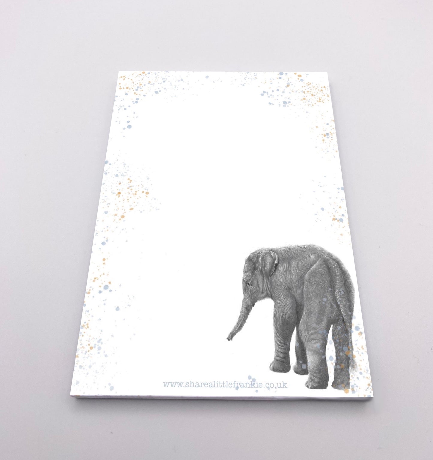 Huey Elephant A6 Notepad