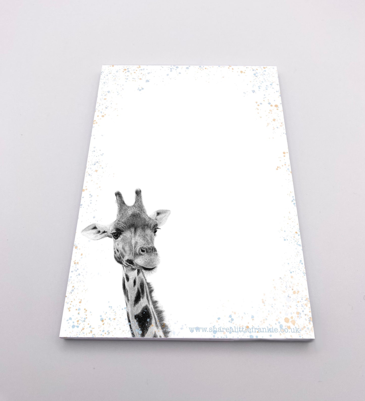 Frankie Giraffe A6 Notepad