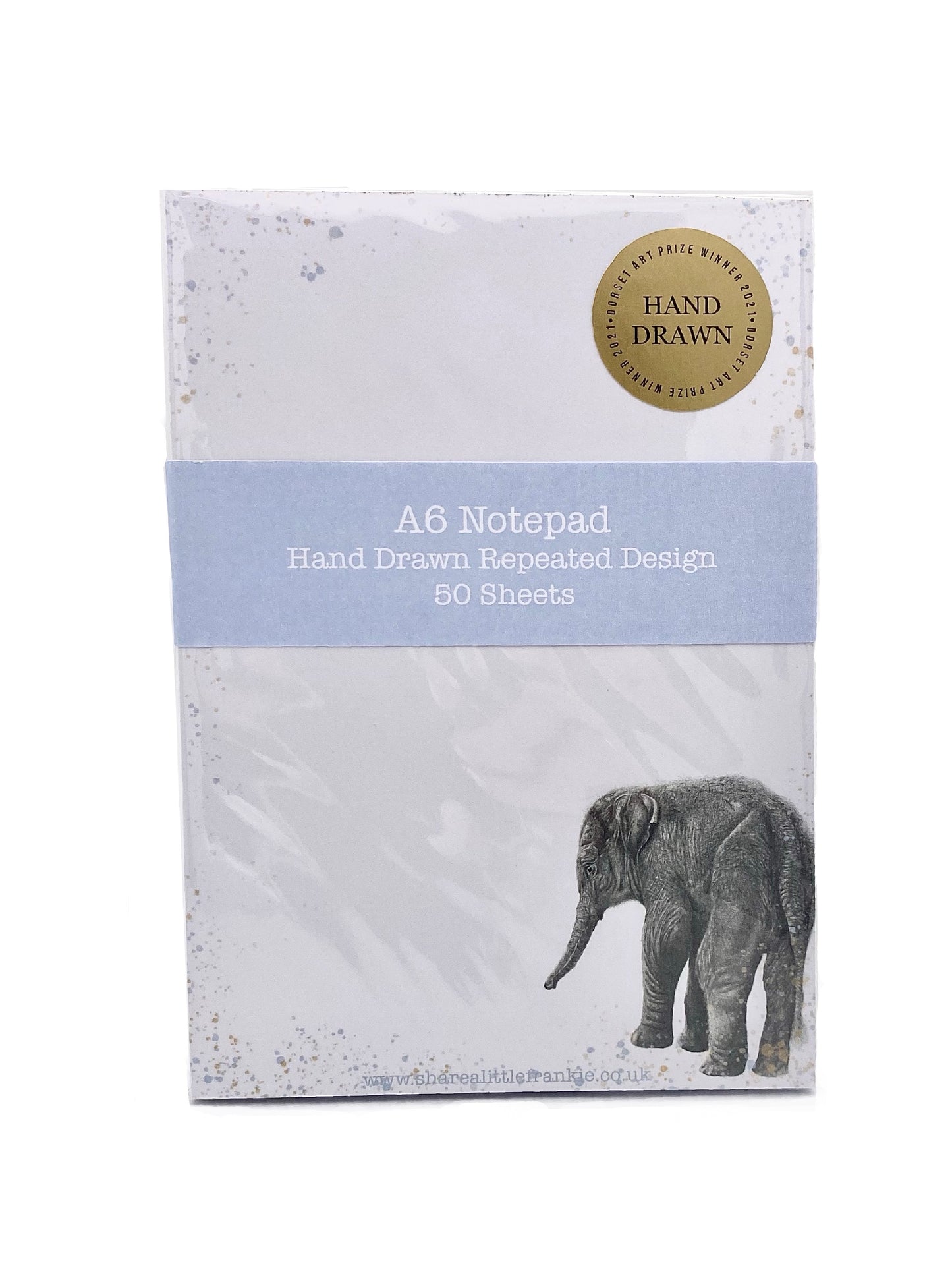 Huey Elephant A6 Notepad