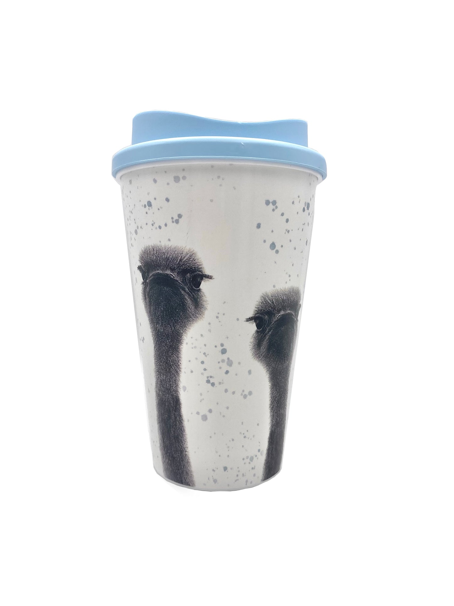 Ollie and Olive Ostrich Travel Mug