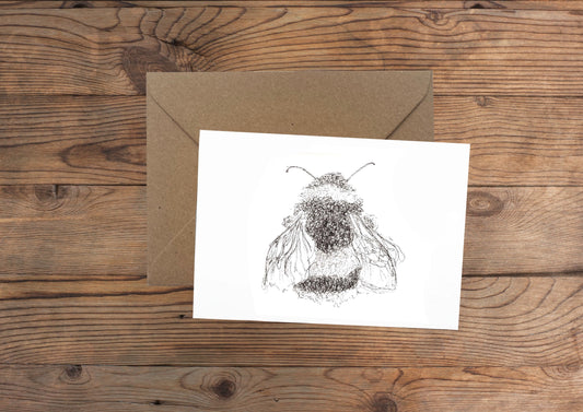 Bumble Bee Greeting Card