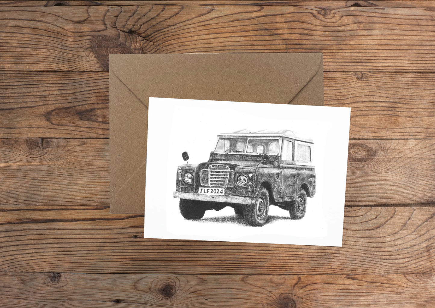 Landrover Greeting Card