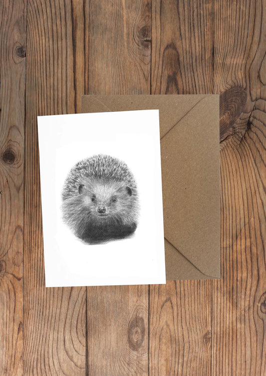 Heather Hedgehog Greeting Card