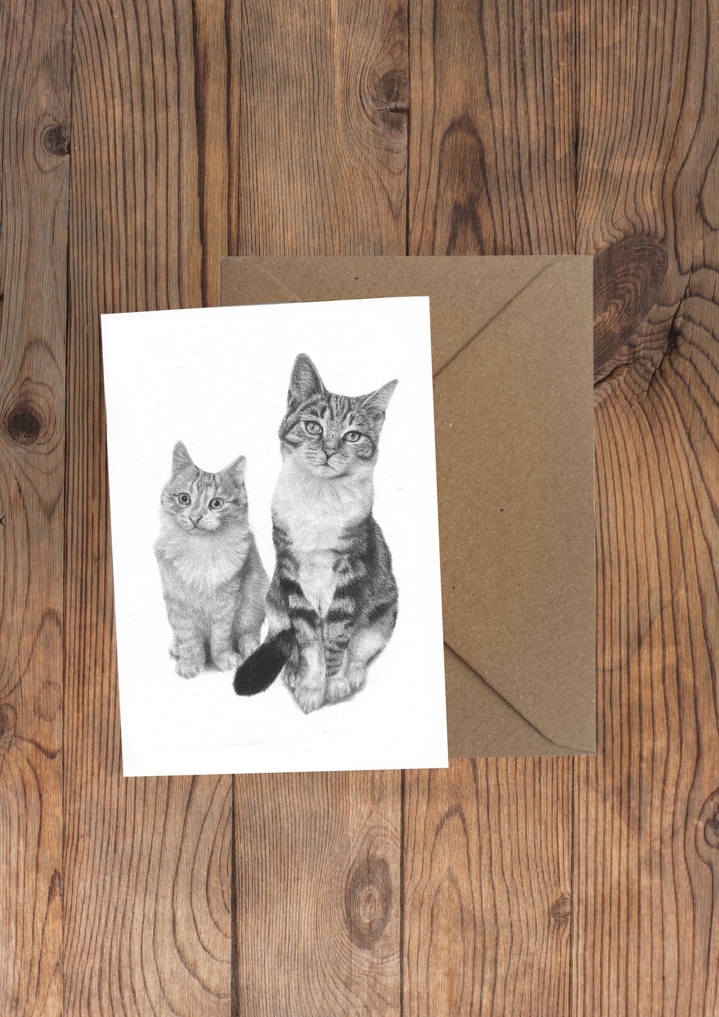 Cats Greeting Card