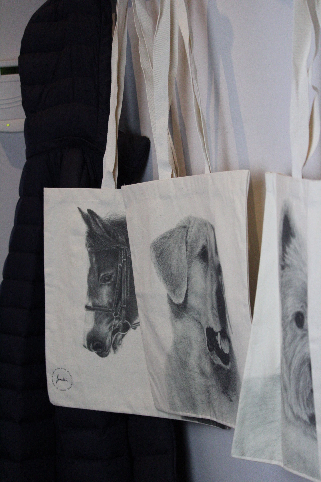 Florence Horse Tote Bag