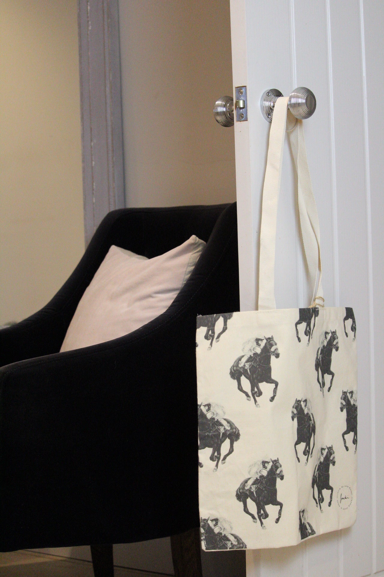 Racehorse Tote Bag