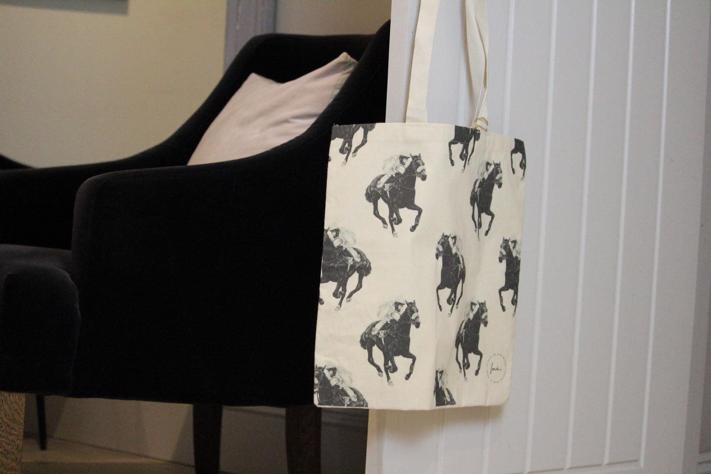 Racehorse Tote Bag