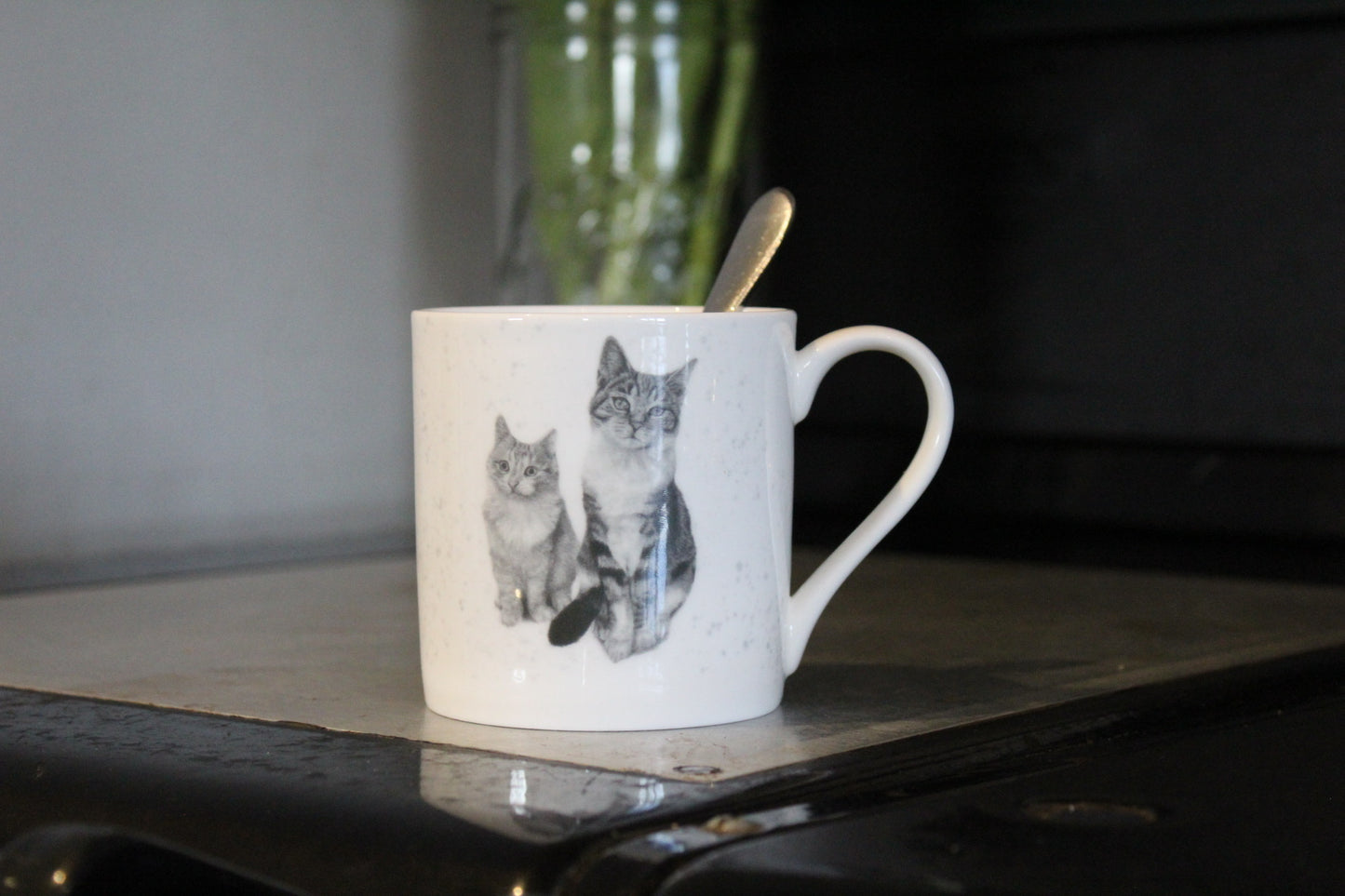 Cat Fine Bone China Mug