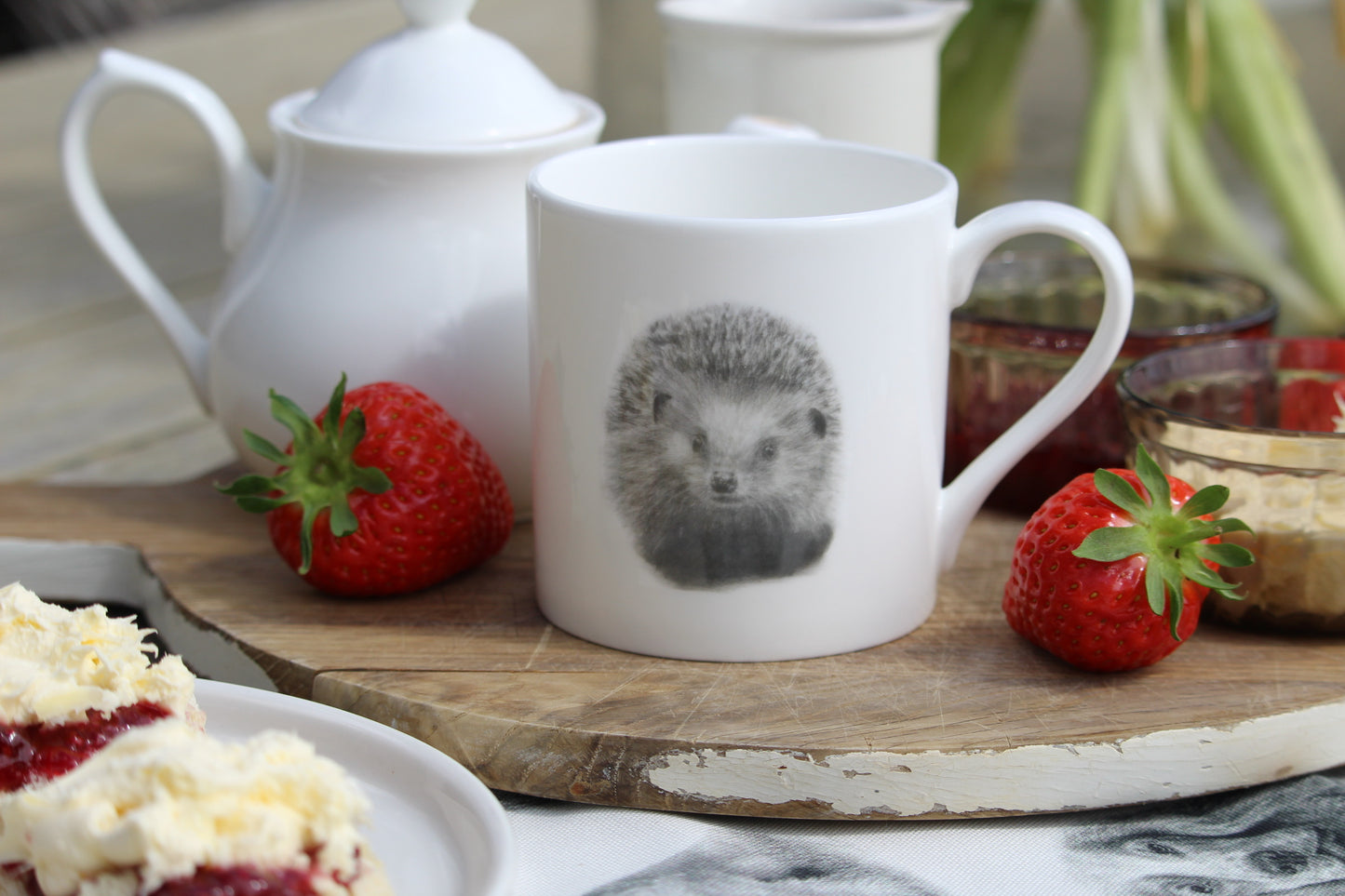 Heather Hedgehog Fine Bone China Mug