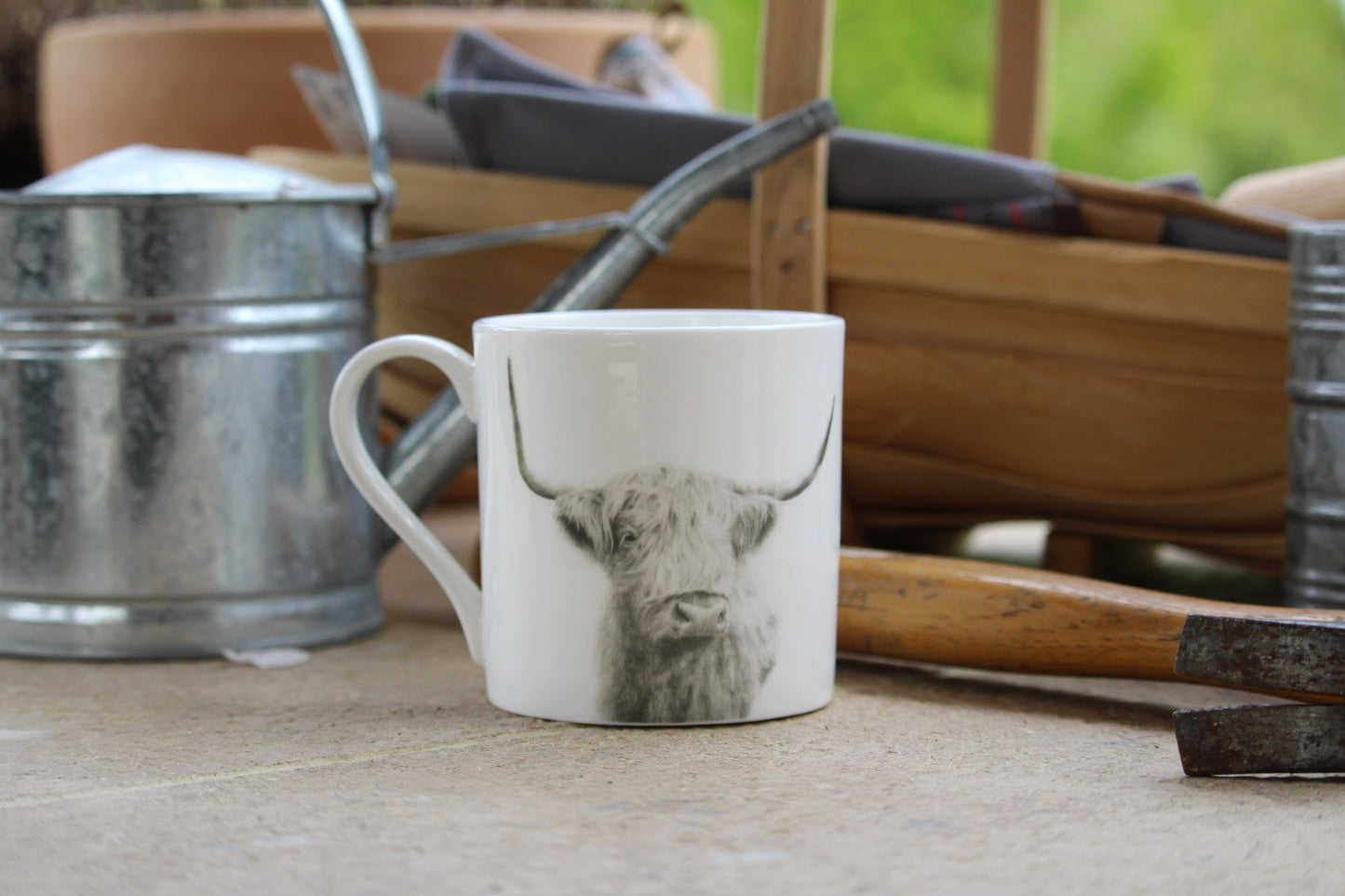 Highland Cow Fine Bone China Mug