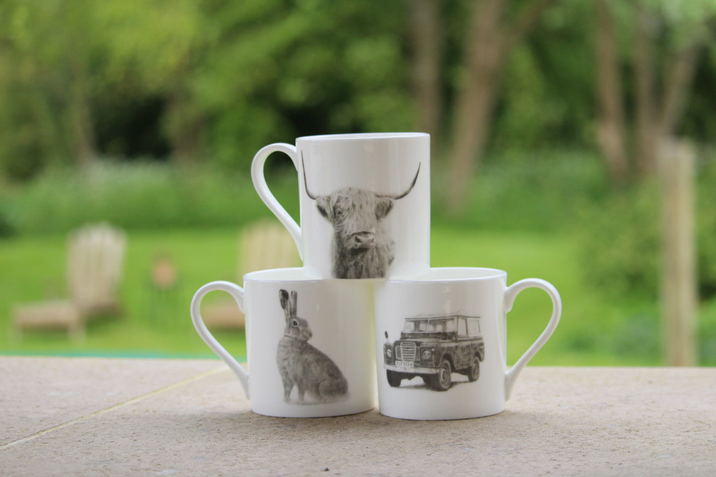 Land Rover Series 2/3 Fine Bone China Mug