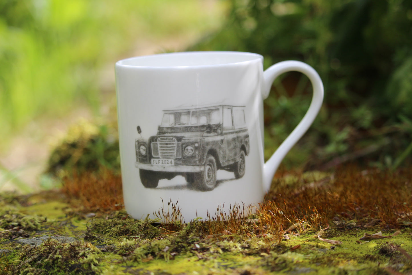 Land Rover Series 2/3 Fine Bone China Mug