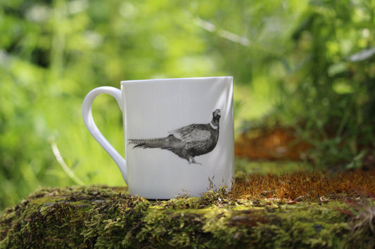 Pheasant Fine Bone China Mug