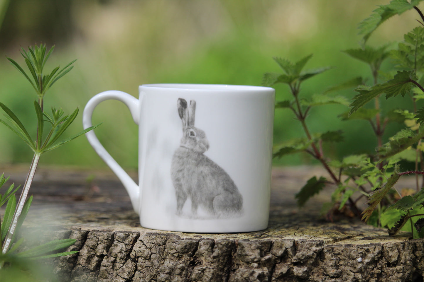 Moe Hare Fine Bone China Mug