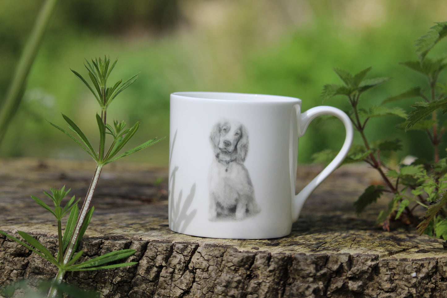 Rue Spaniel Fine Bone China Mug