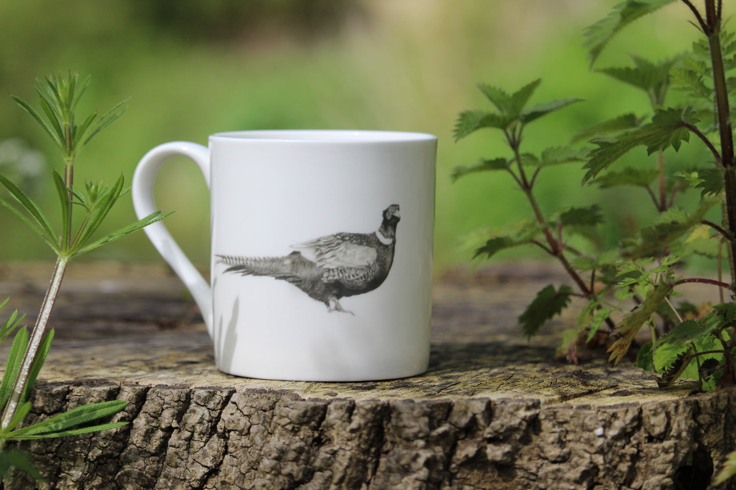 Pheasant Fine Bone China Mug