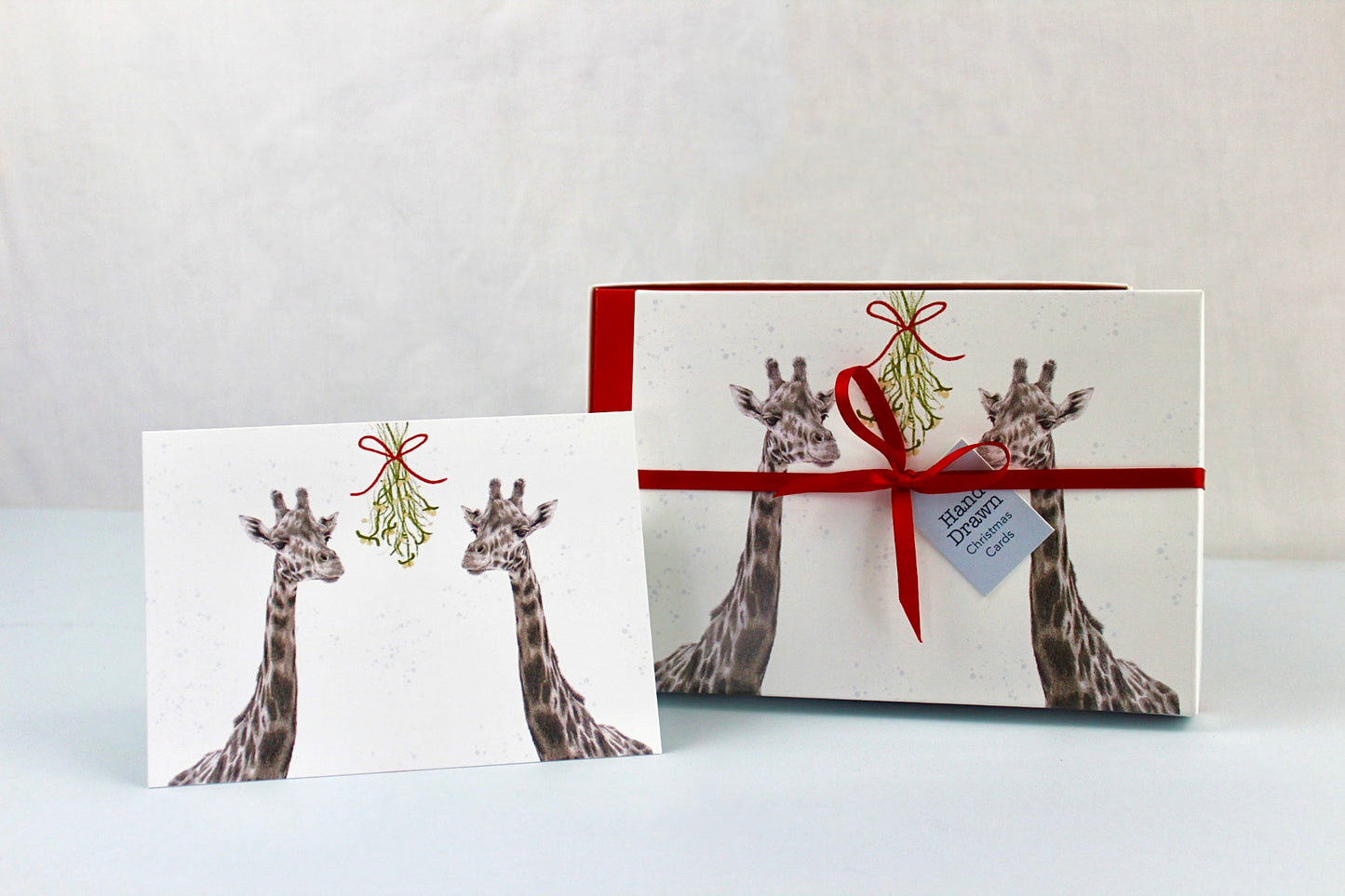 Under The Mistletoe Eco-Conscious Christmas Card Pack Of 12