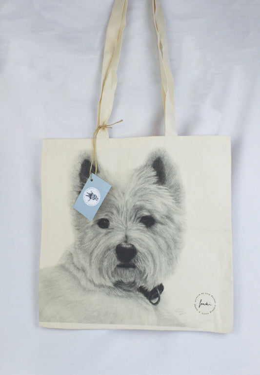 Rupert Westie Tote Bag