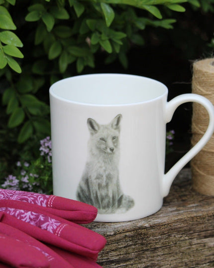 Phoebe Fox Illustration Fine Bone China Mug image 4