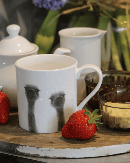 Ollie &amp; Olive Ostrich Fine Bone China Mug image 2