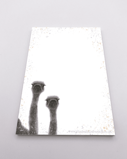 Ollie and Olive A6 Notepad image 1